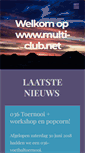 Mobile Screenshot of multi-club.net